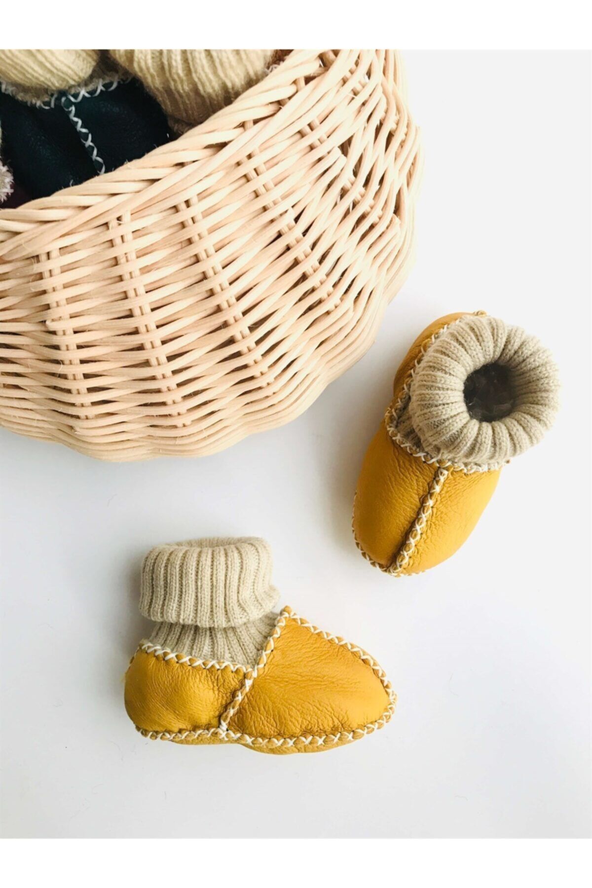 NUNU BABY Cuddly Patik - Hardal