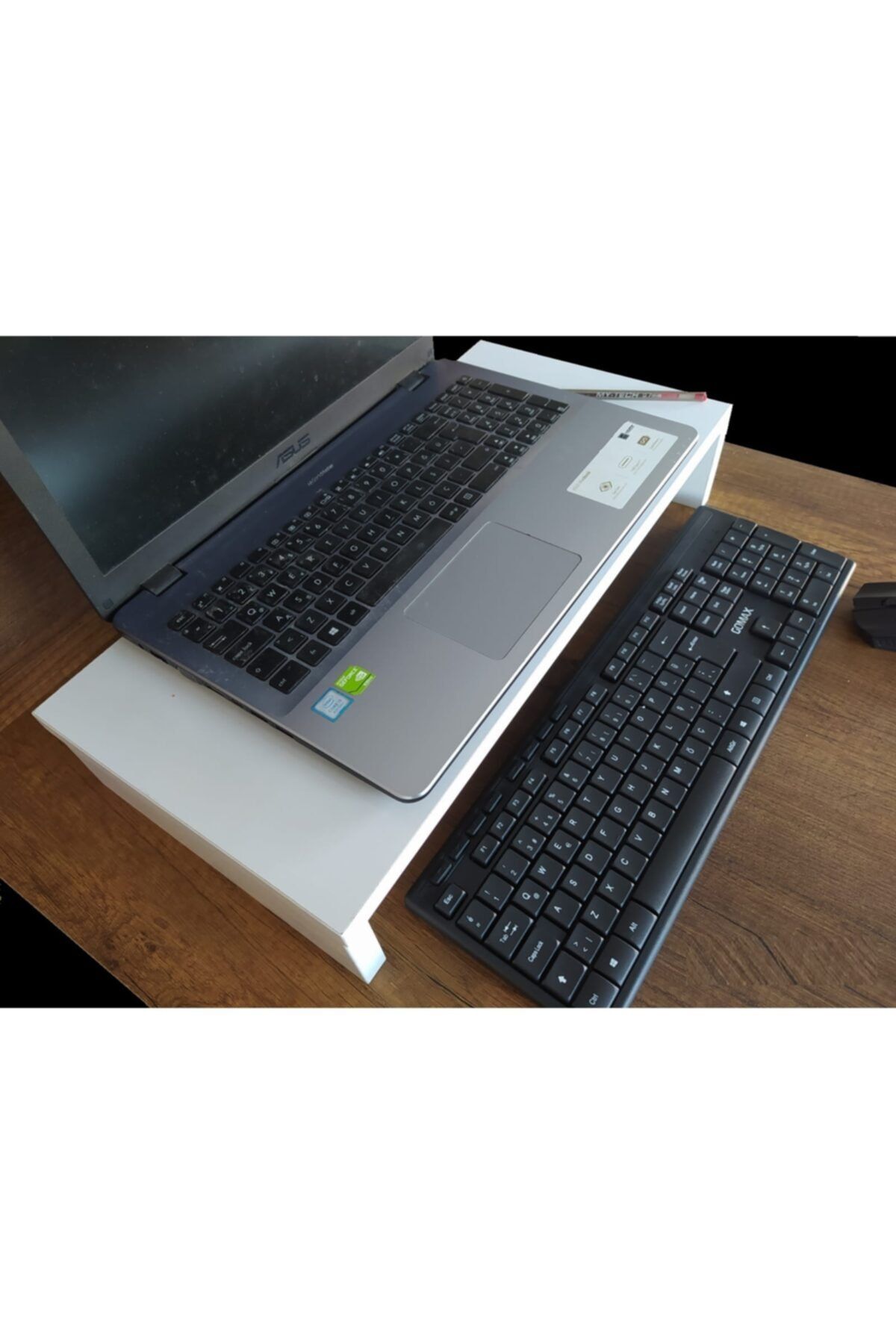 AYFEMOB Mdf Notebook & Laptop & Ekran Monitör Sehpa Stant Altlığı Altı
