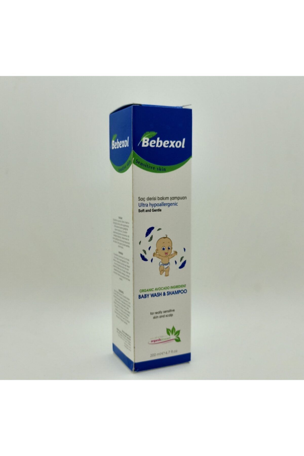 Bebexol Organik Özlü Bebek Şampuanı - Saç Derisi Bakım Şampuanı / 200ml.