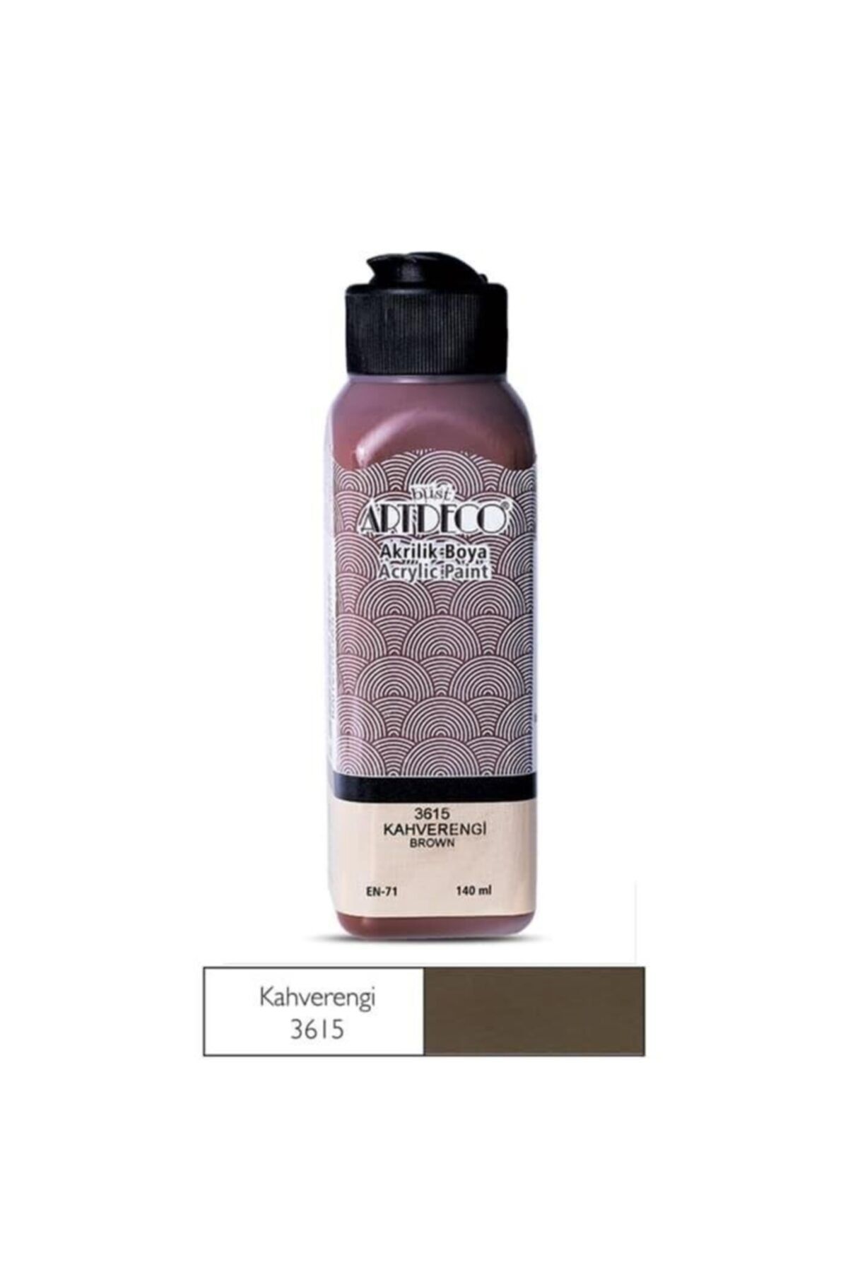 Artdeco 140ml Kahverengi Akrilik Boya 3615