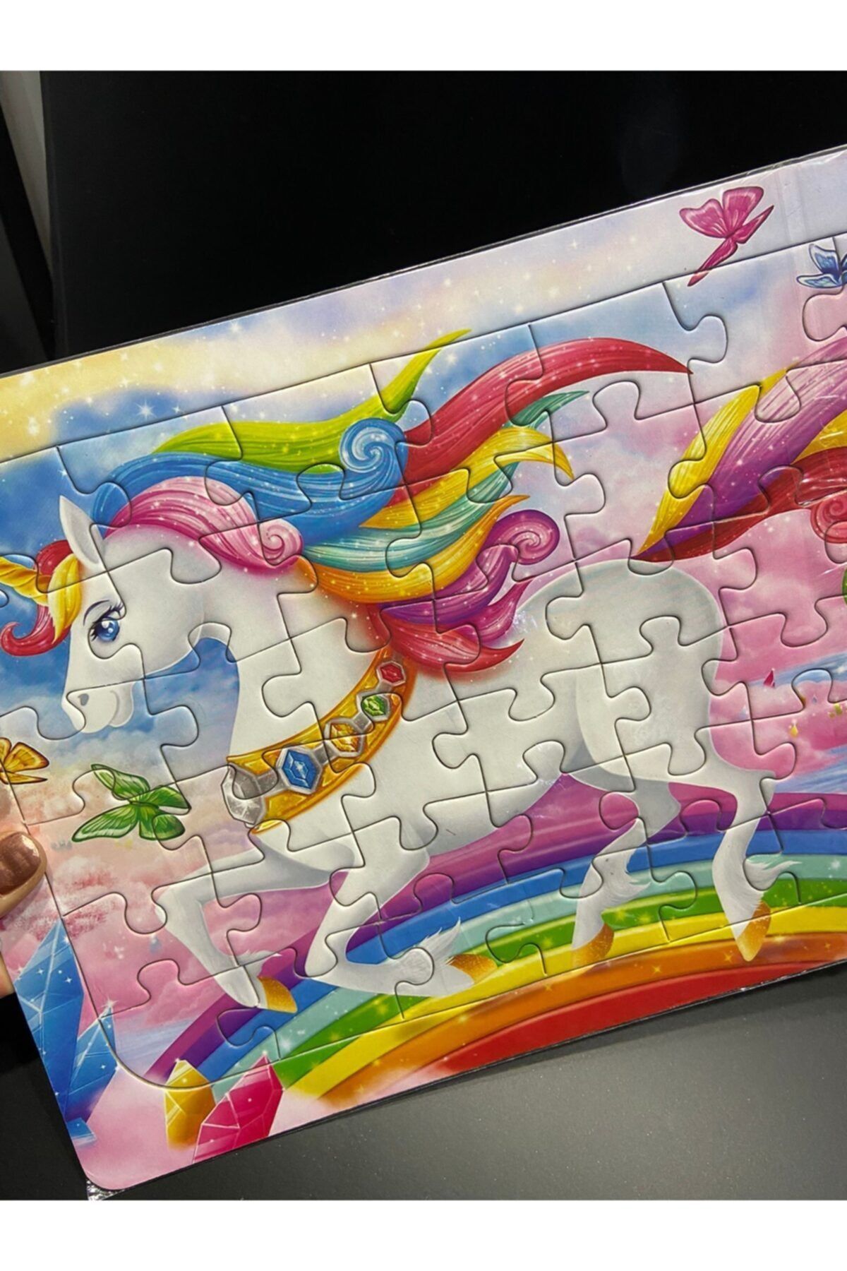 Panda Unicorn 42 Parça Çocuk Puzzle