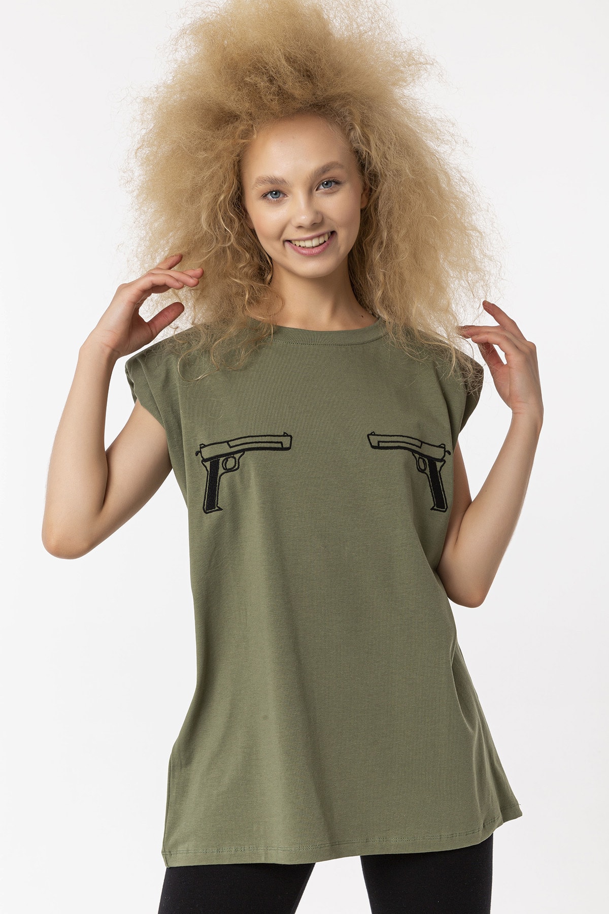 ANYMOOD Baskılı T-shirt
