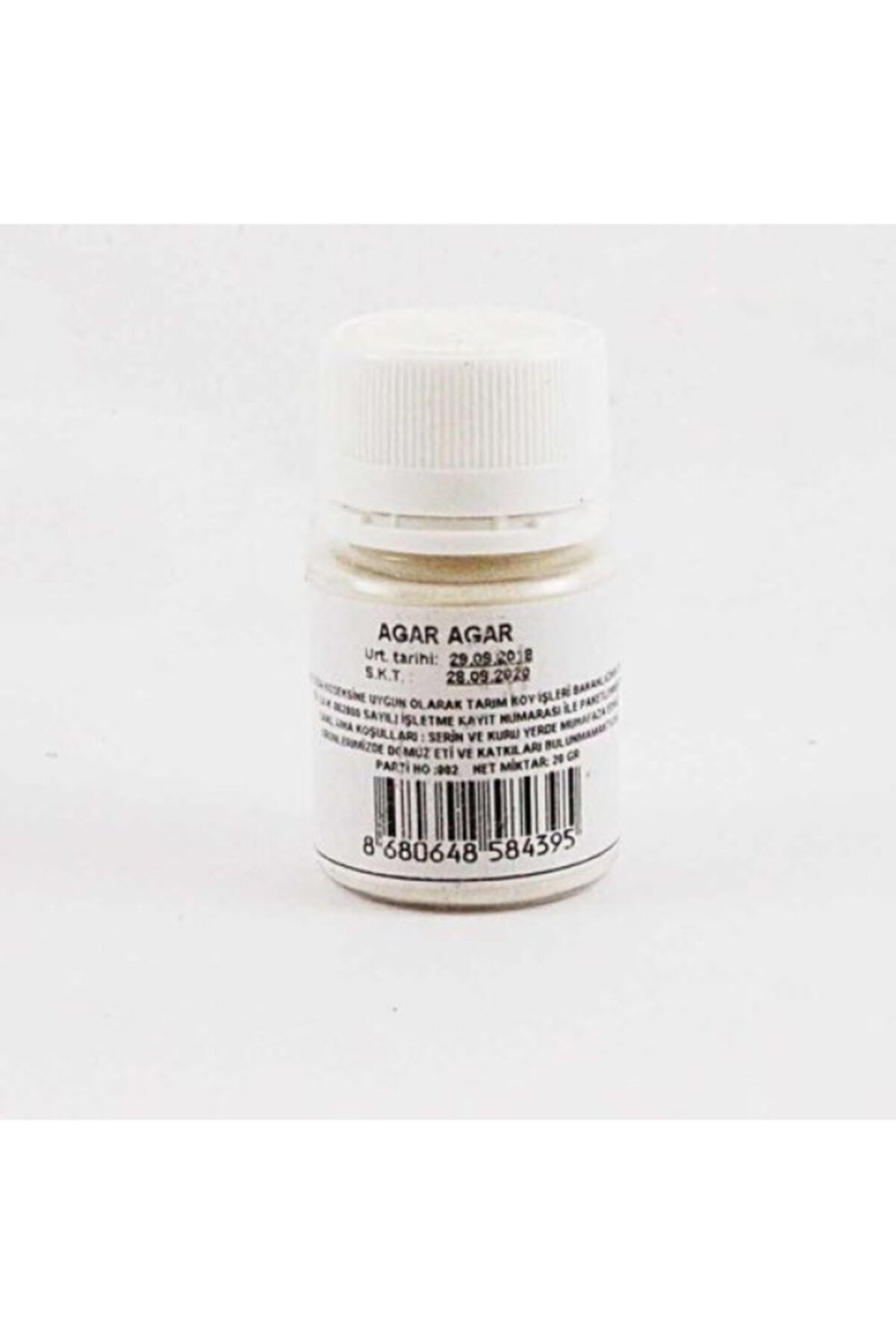 Serenzer Bitkisel Jelatinsu Yosunu Agar Agar 20 g Jelatin