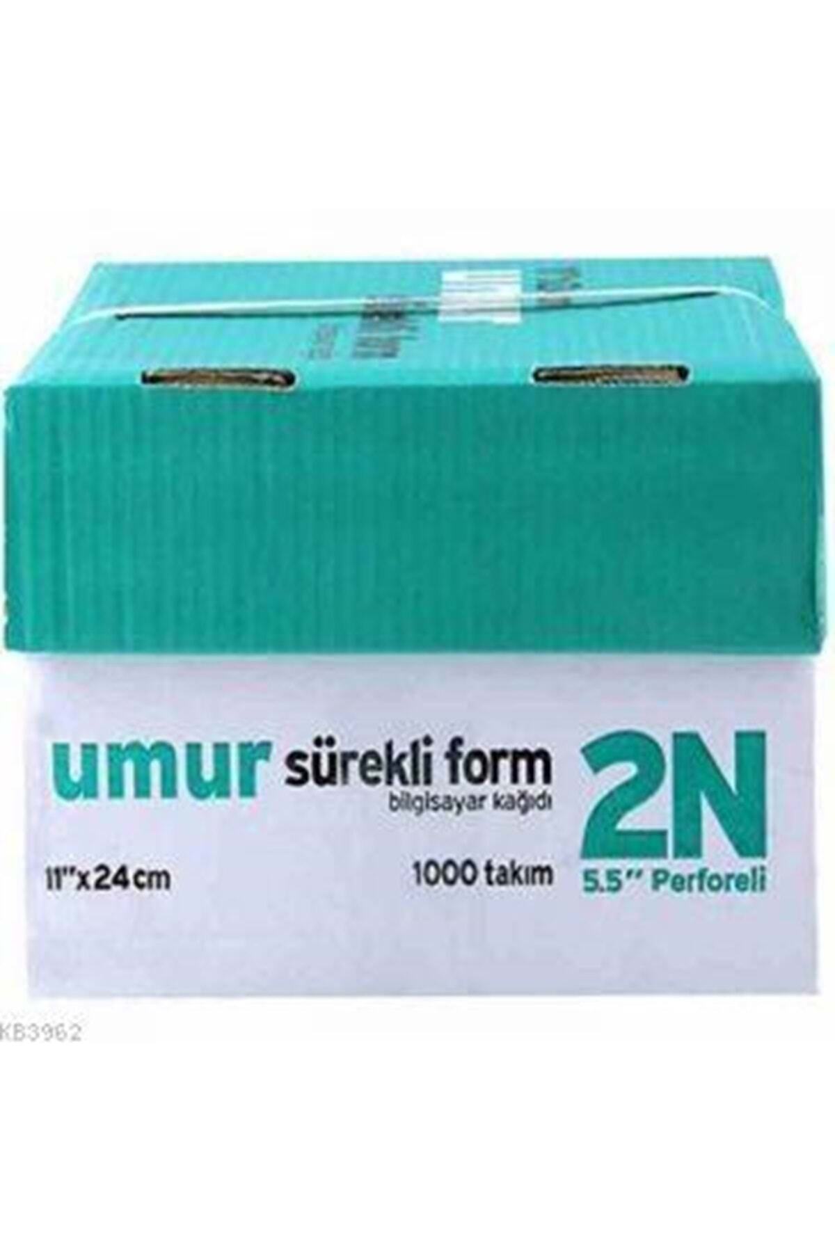 Umur 11x24 Cm Sürekli Form Kağıdı 2 Nüsha 1000 Li Paket