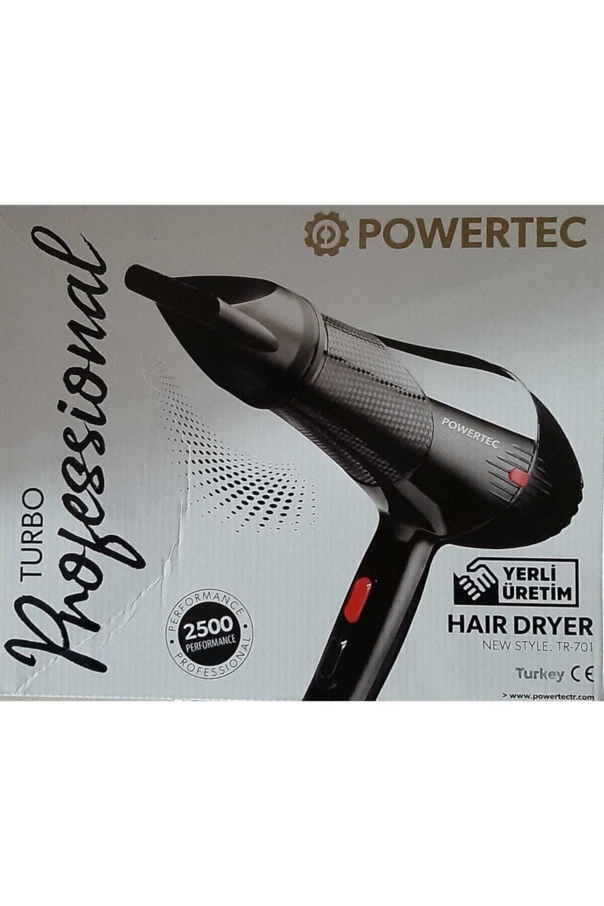 Powertec Tr-601 Profsyonel Saç Fön Makinesi