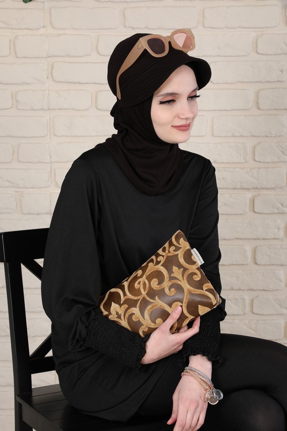DREAM VEGA Siperlikli Penye Bone Siyah