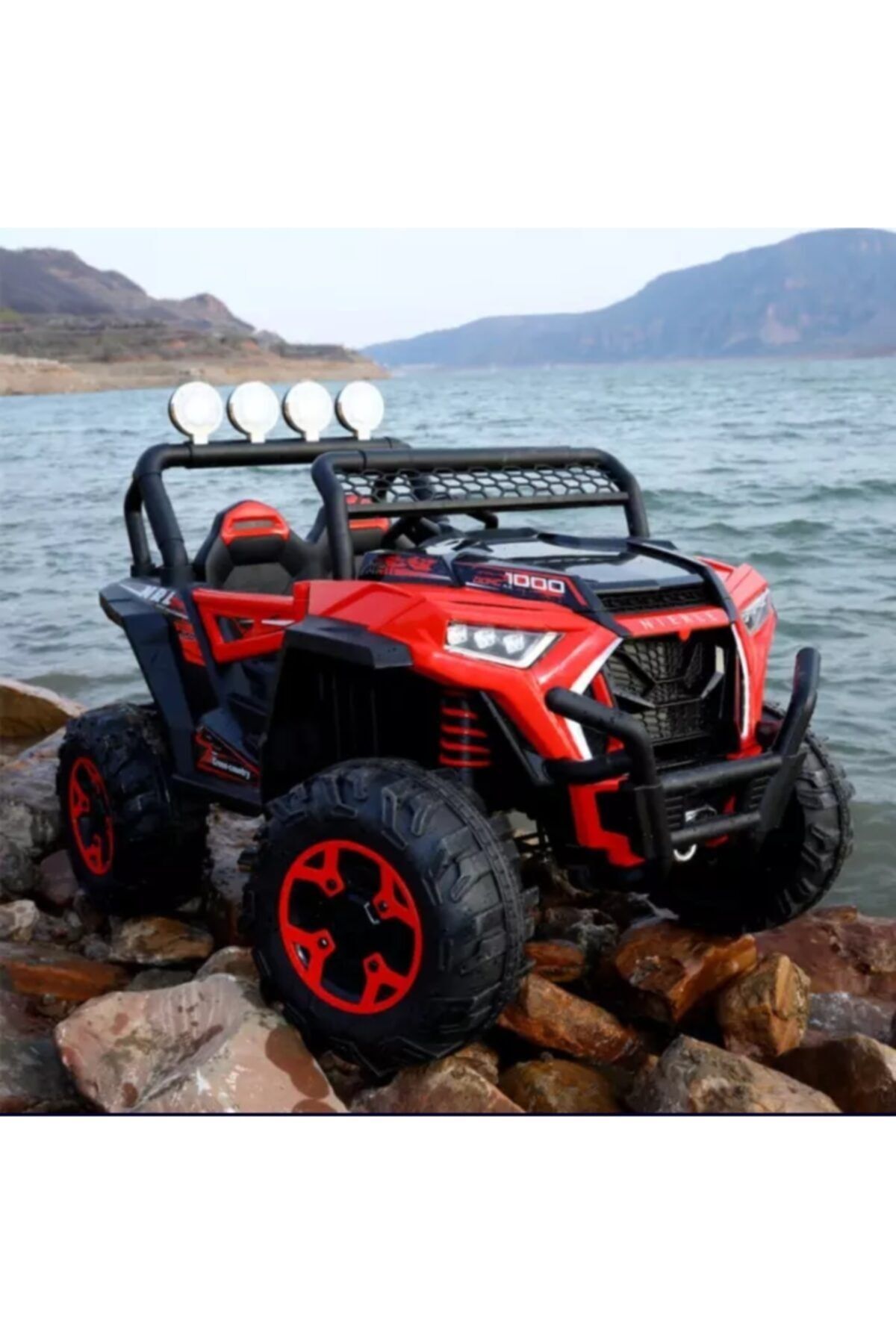 ARAS Battal Boy Çift Kişilik Süper Utv 12 Volt 4 X4 Akülü Araba