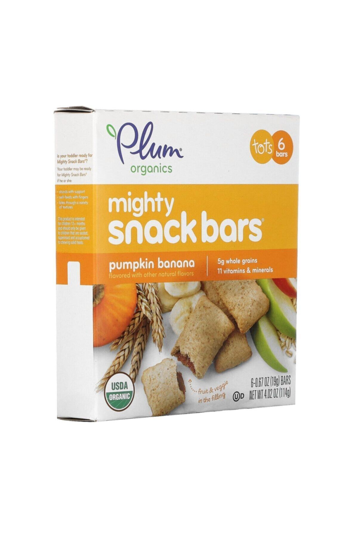 PLUM Organıcs Pumpkin Banana Atıştırmalık 114 gr