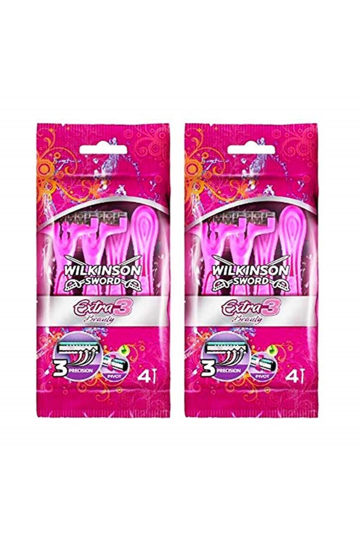 Wilkinson Sword Ekstra 3 Beauty 2'li, 2 Paket