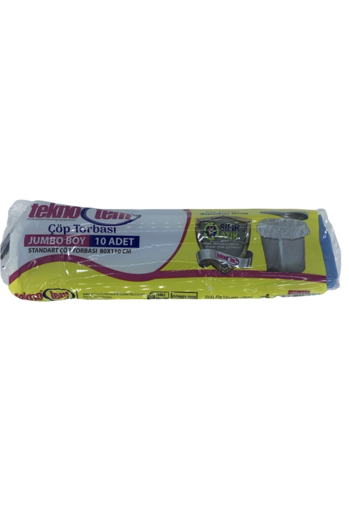 teknotem Çöp Torbası Jumbo Boy