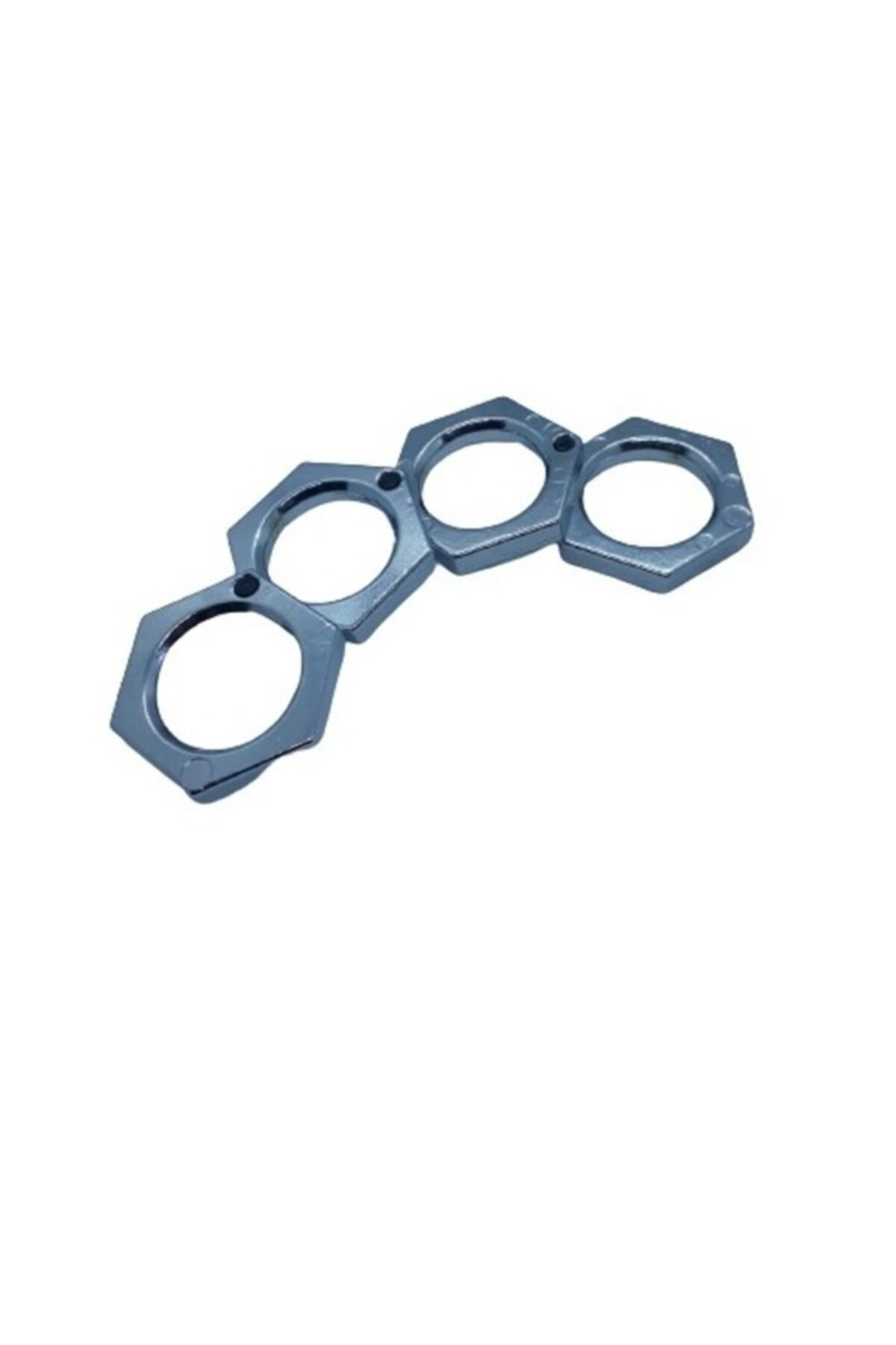 alsepeteavm 2 Adet Katlanabilir Dekoratif Aksesuar Muşta Görünümlü Parmak Yüzük