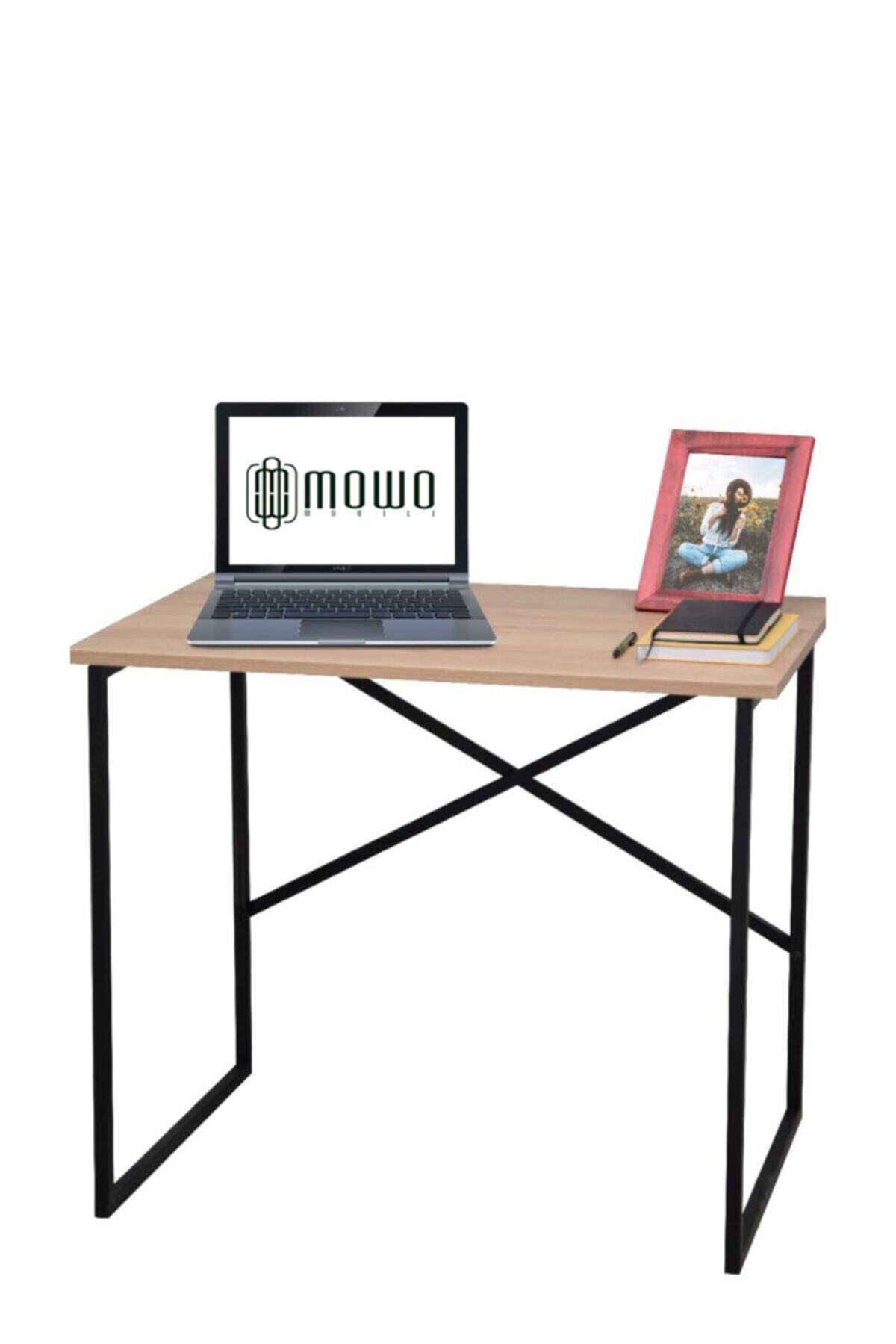 mowo Çalışma Masası Ofis Ders Yemek Masası 90x60 Cm-profil