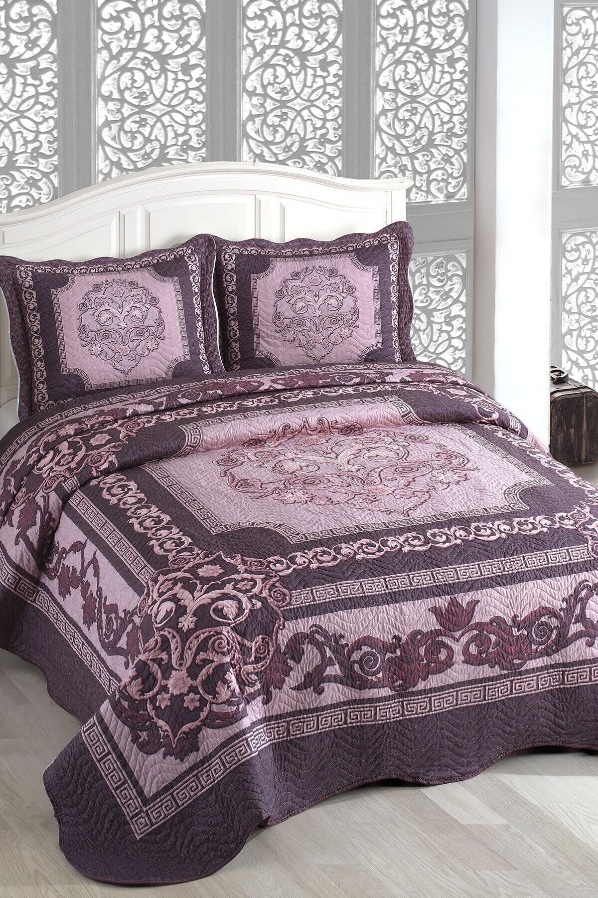 Örtüm Bella Çift Kişilik Kapitone Yatak Örtüsü