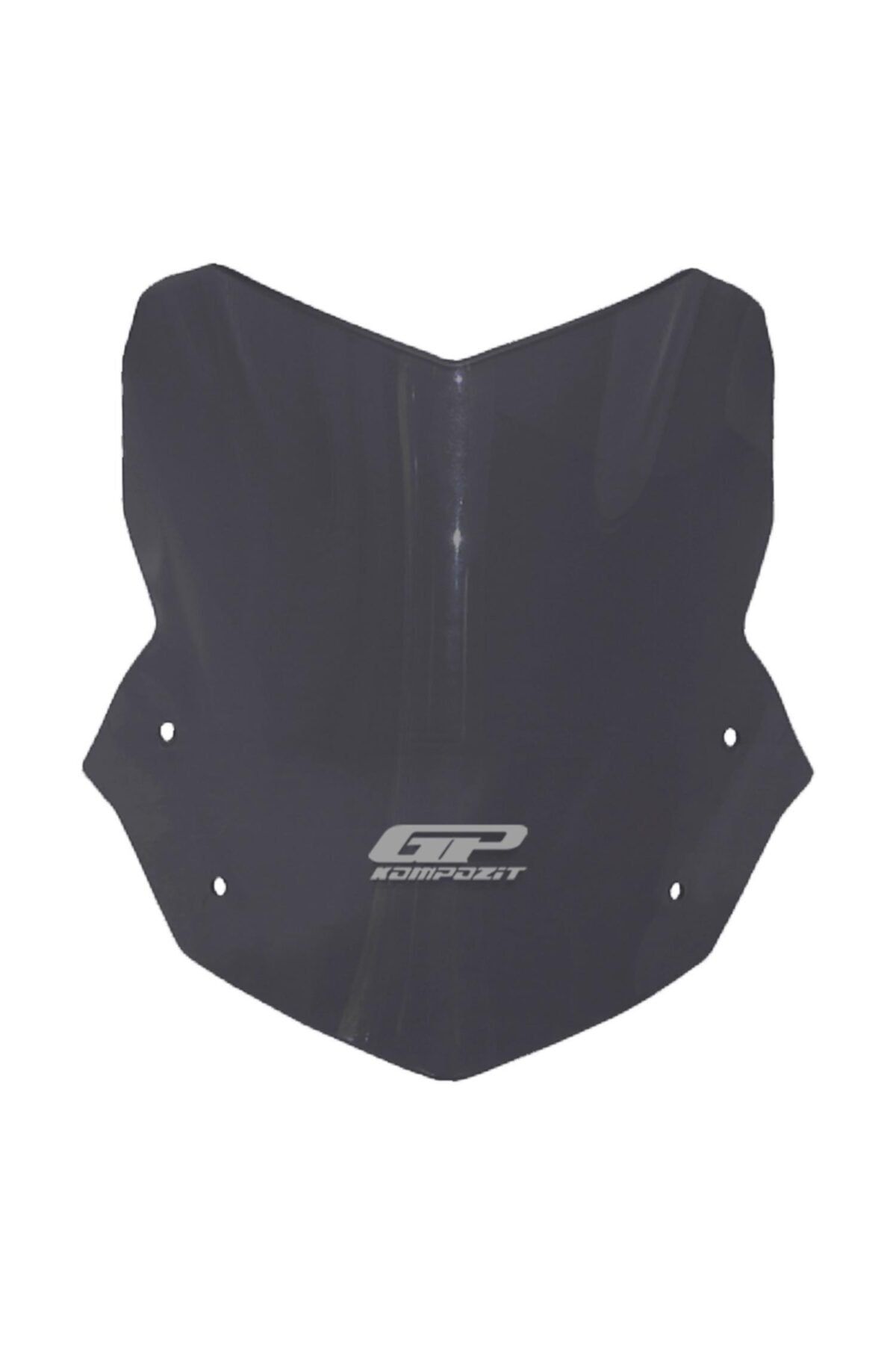 GP KOMPOZİT Yamaha Mt-09 2013-2016 Uyumlu Ön Cam Füme 34 Cm