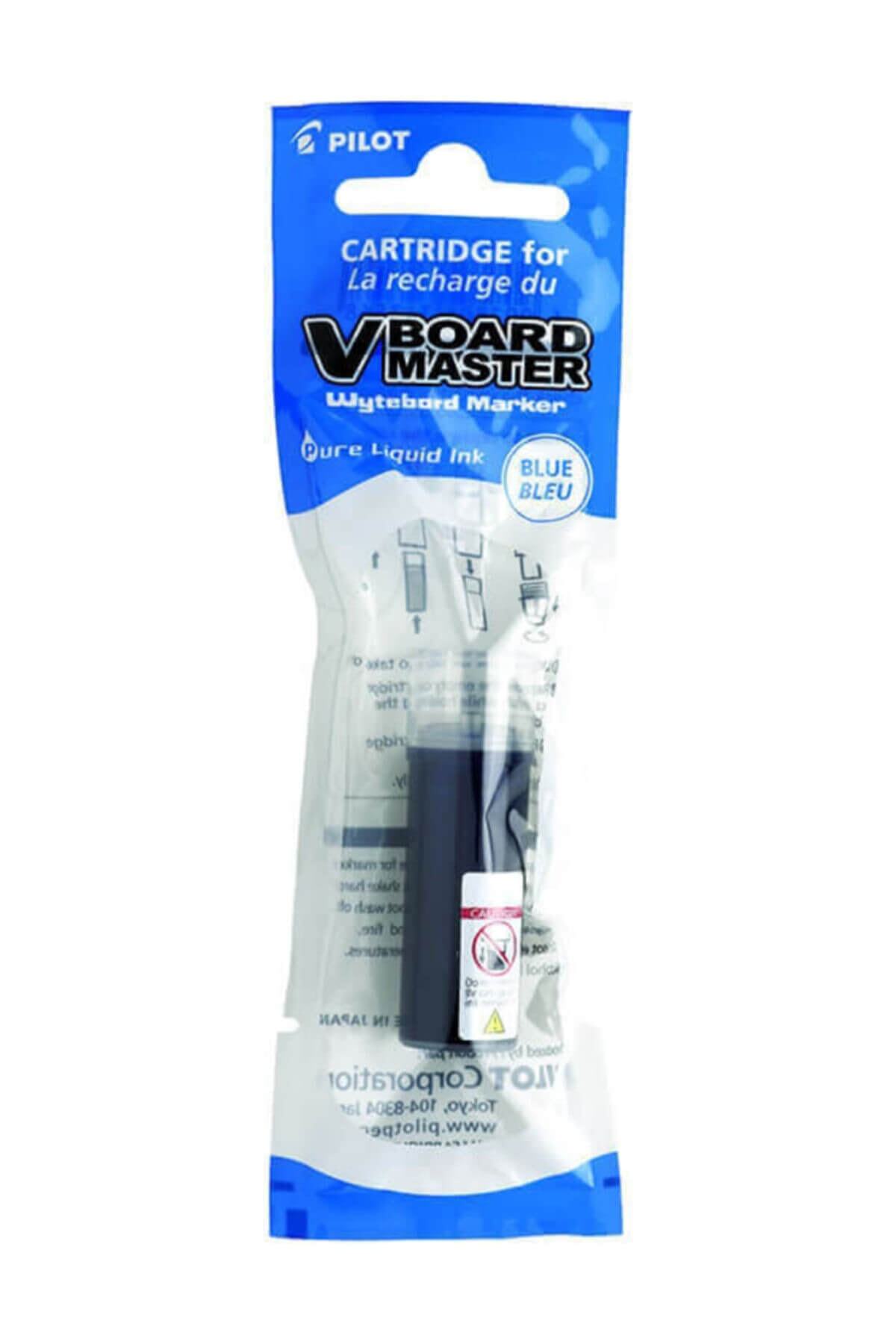 Pilot V Board Master Beyaz Tahta Kalem Kartuşu Mavi N:WBS-VBM-L