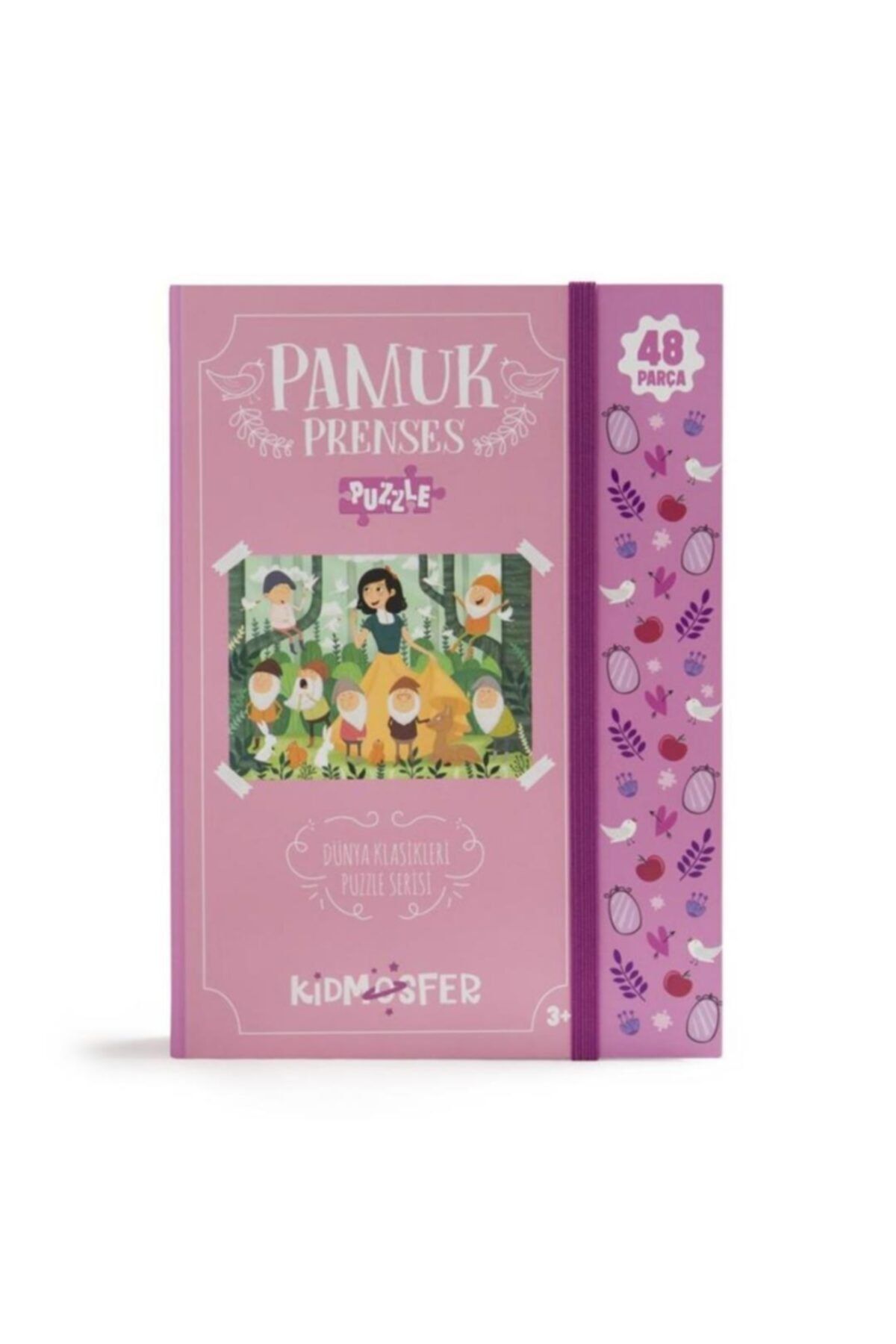 Abm Yayınevi Kidmosfer Pamuk Prenses Puzzle (yapboz) 48 Parça
