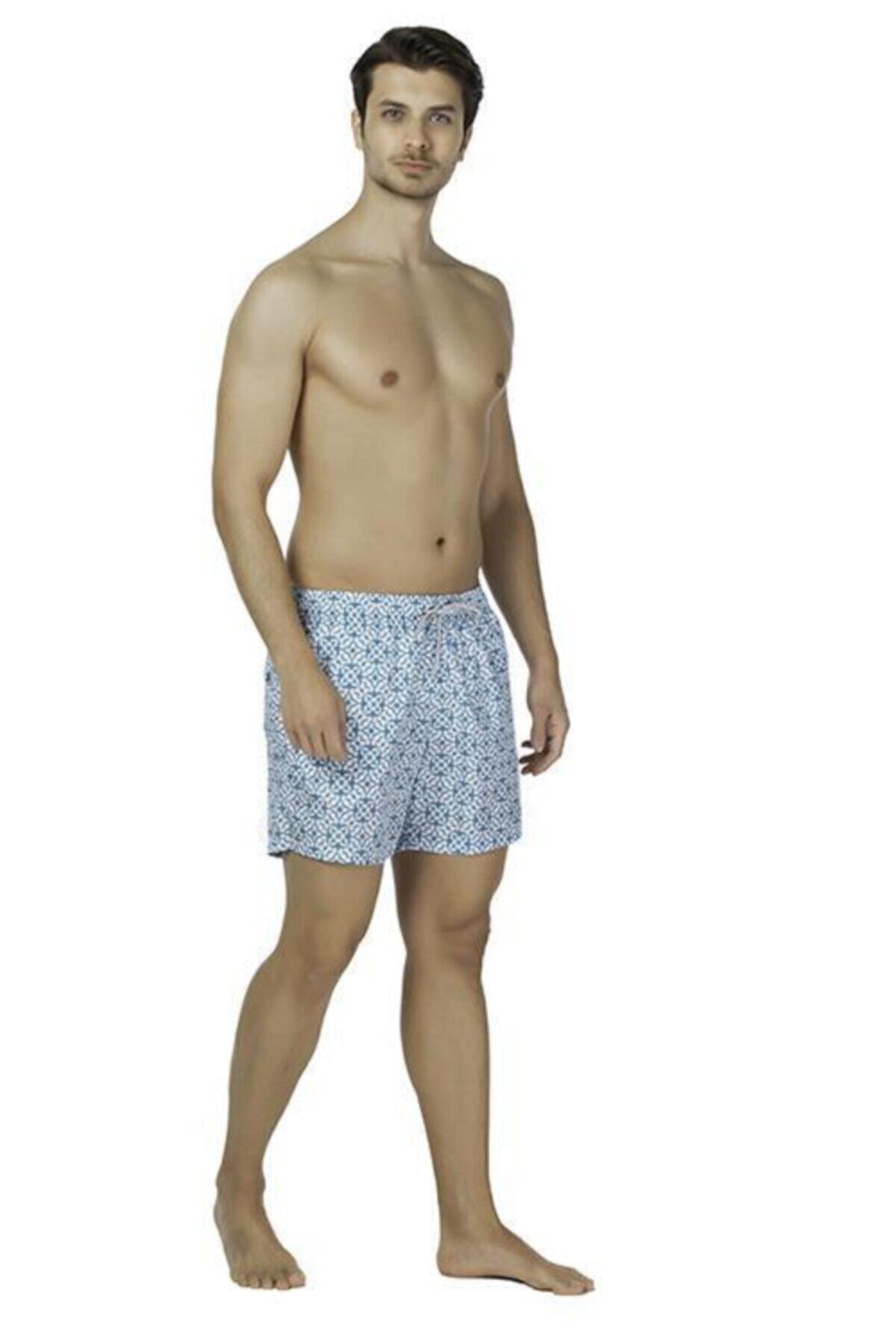 MİNİK DAMAT Şort Mayo Geo