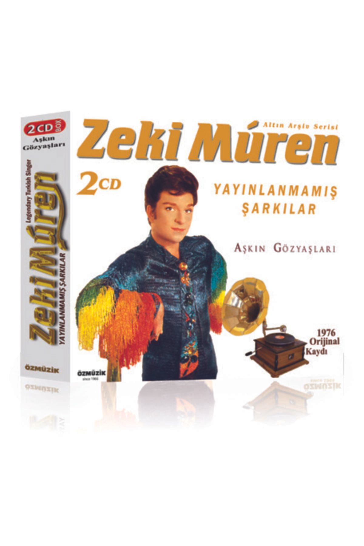 Özmüzik Plakçılık Ve Kasetçilik Zeki Müren - Yayınlanmamış Şarkılar - 2 Cd