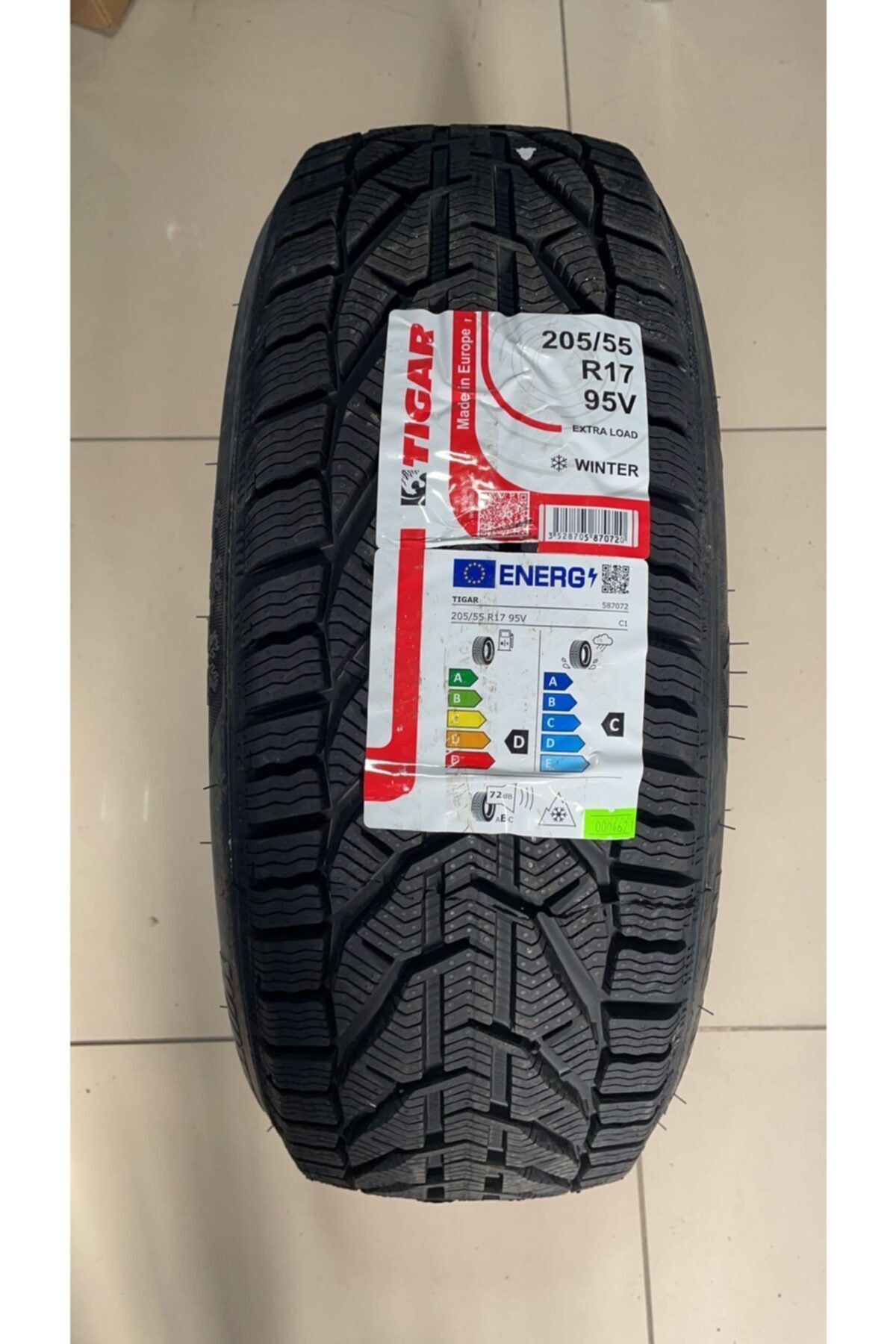 Tigar 205/55r17 95v Xl Wınter Kış Lastiği (46.hafta 2021 Üretim)