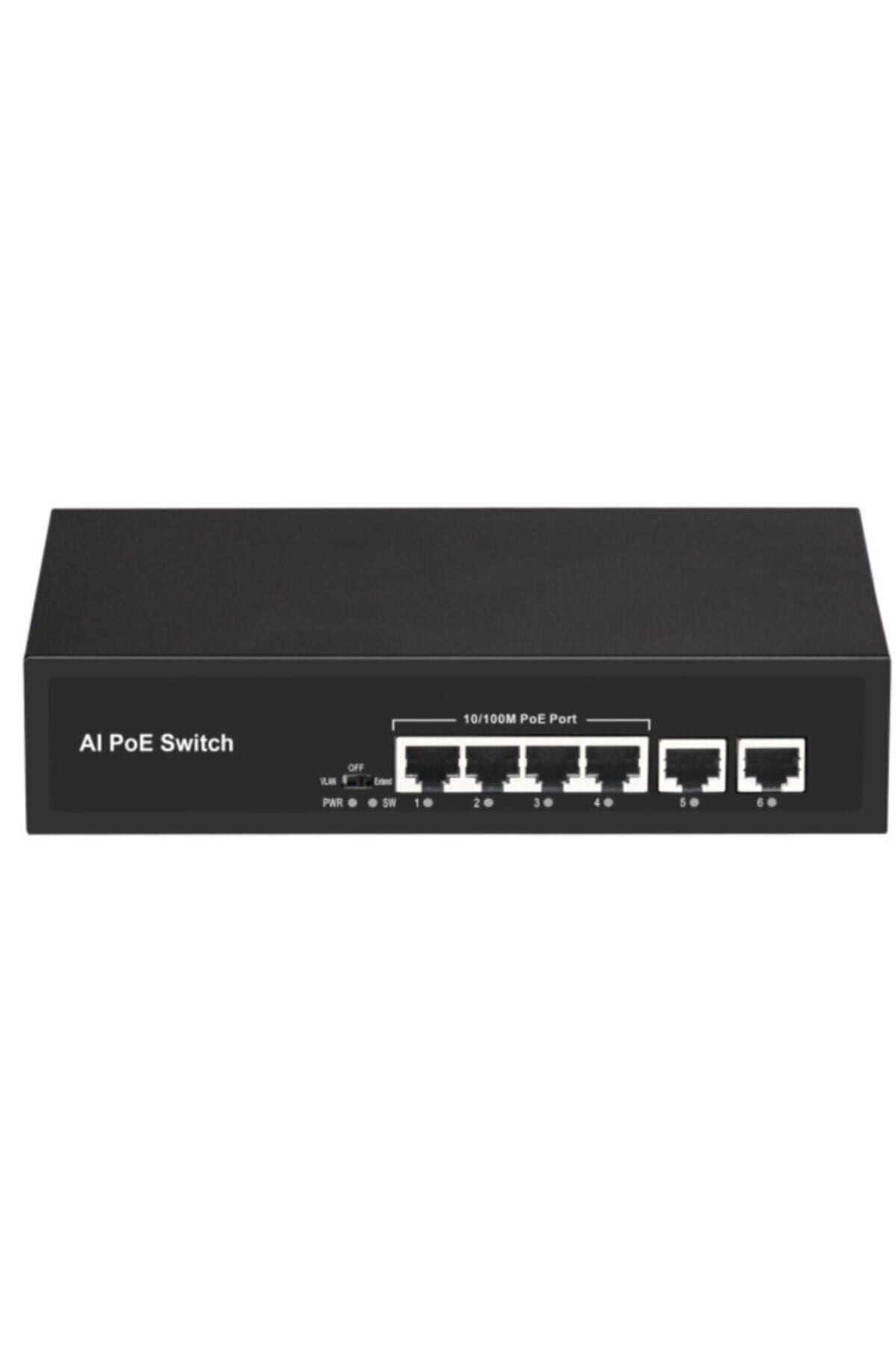BBNETWORKS Ods-4 Ports 10/100m Poe Switches+ 2 Uplink 100m Ethernet Ports