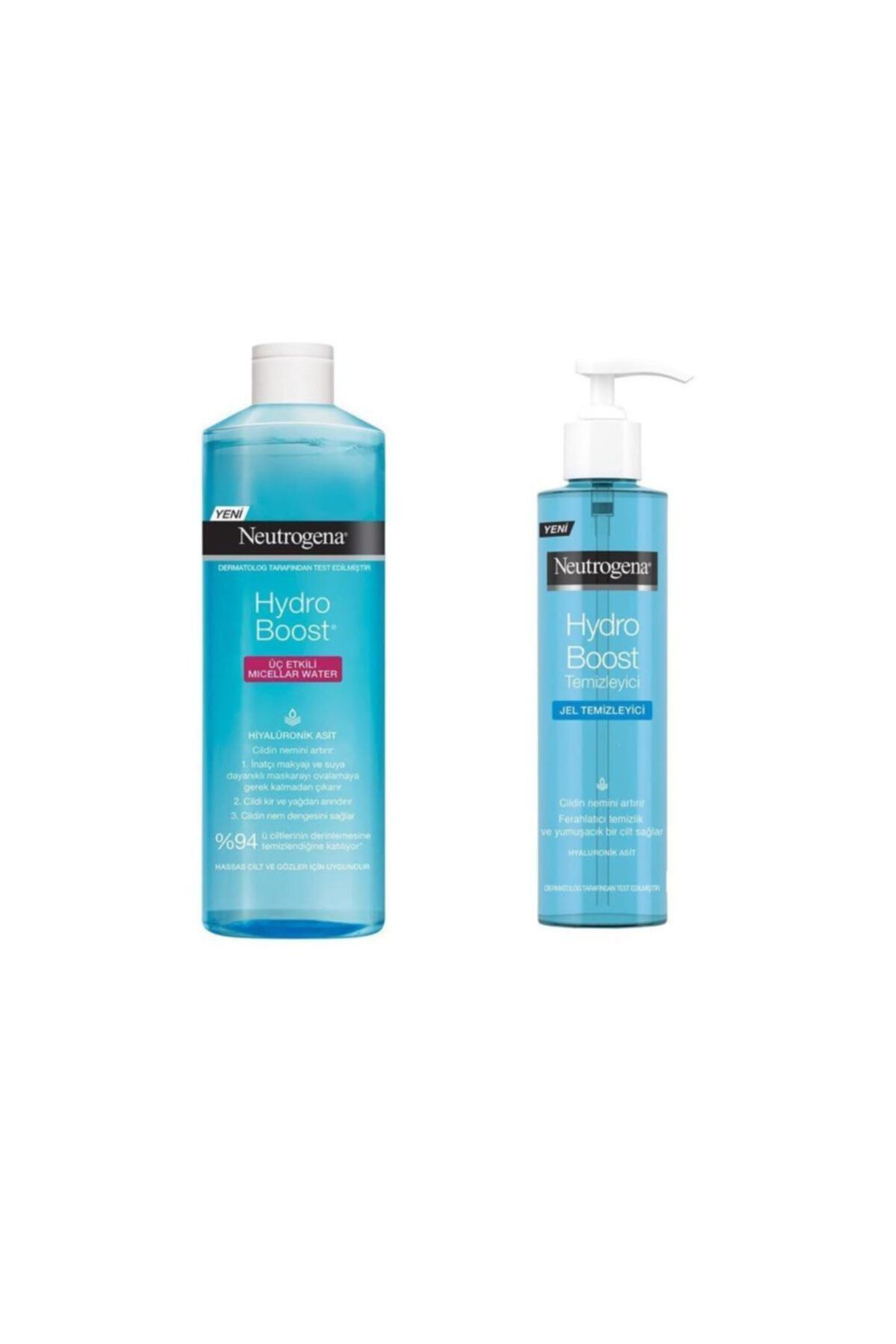 Neutrogena Hydre Boost Miceller Ve Water Jel Temizleyici 2li Set