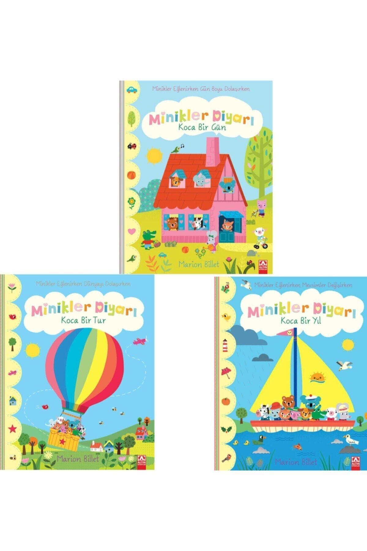 Altın Kitaplar  Çocuk Kitapları Minikler Diyarı 3 Lü Set