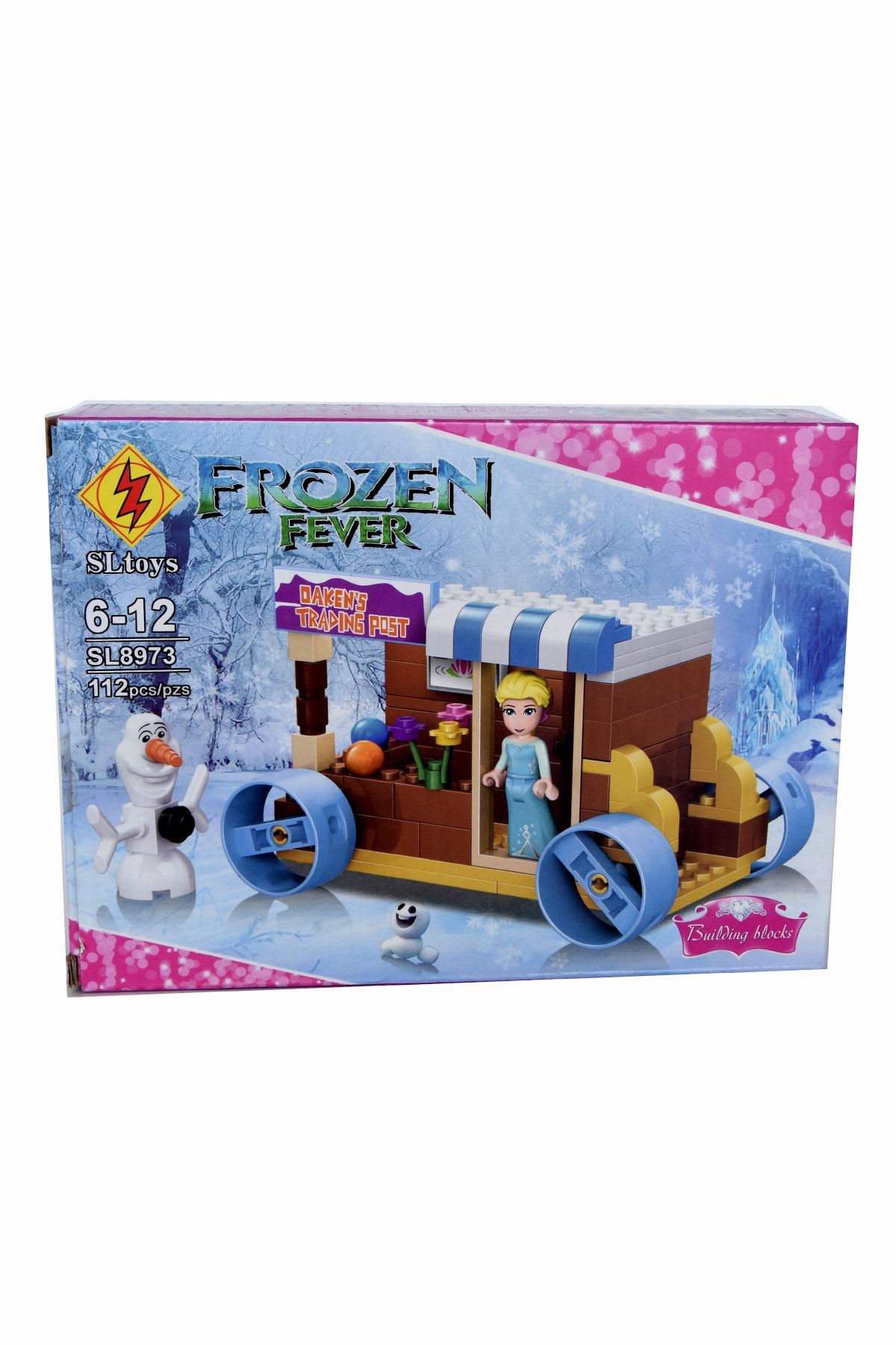 LEGO Karlar Ülkesi Seti Frozen Elsa 112 Parça No3 Ve Hediye Anahtarlık