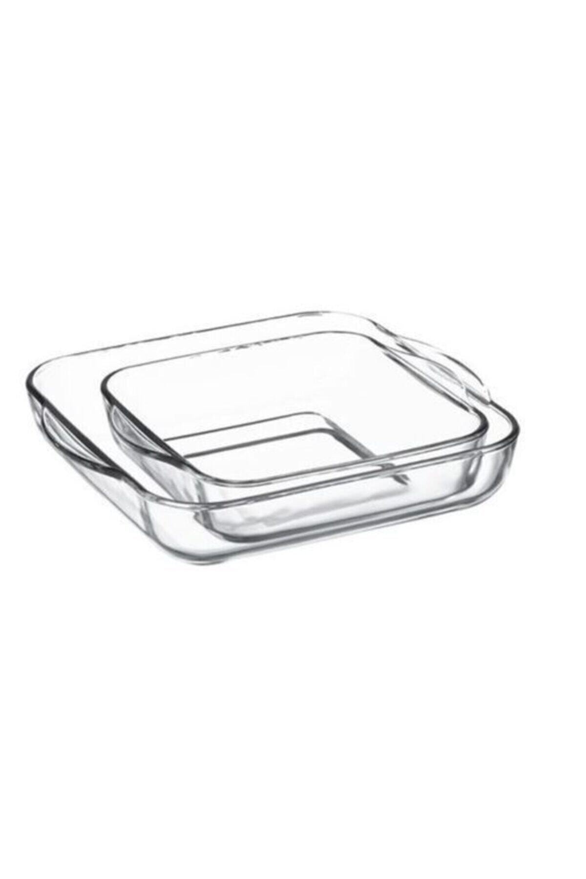 PAŞABAHÇE BORCAM 2'li Kare Fırın Tepsisi Borcam (159028) Fma02253
