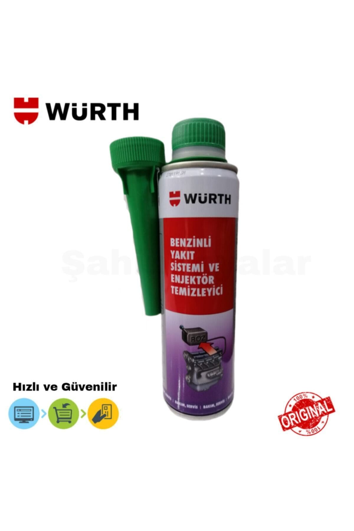 Würth Würth Benzinli Yakıt Sistemi Ve Enjektör Temizleyici 300ml