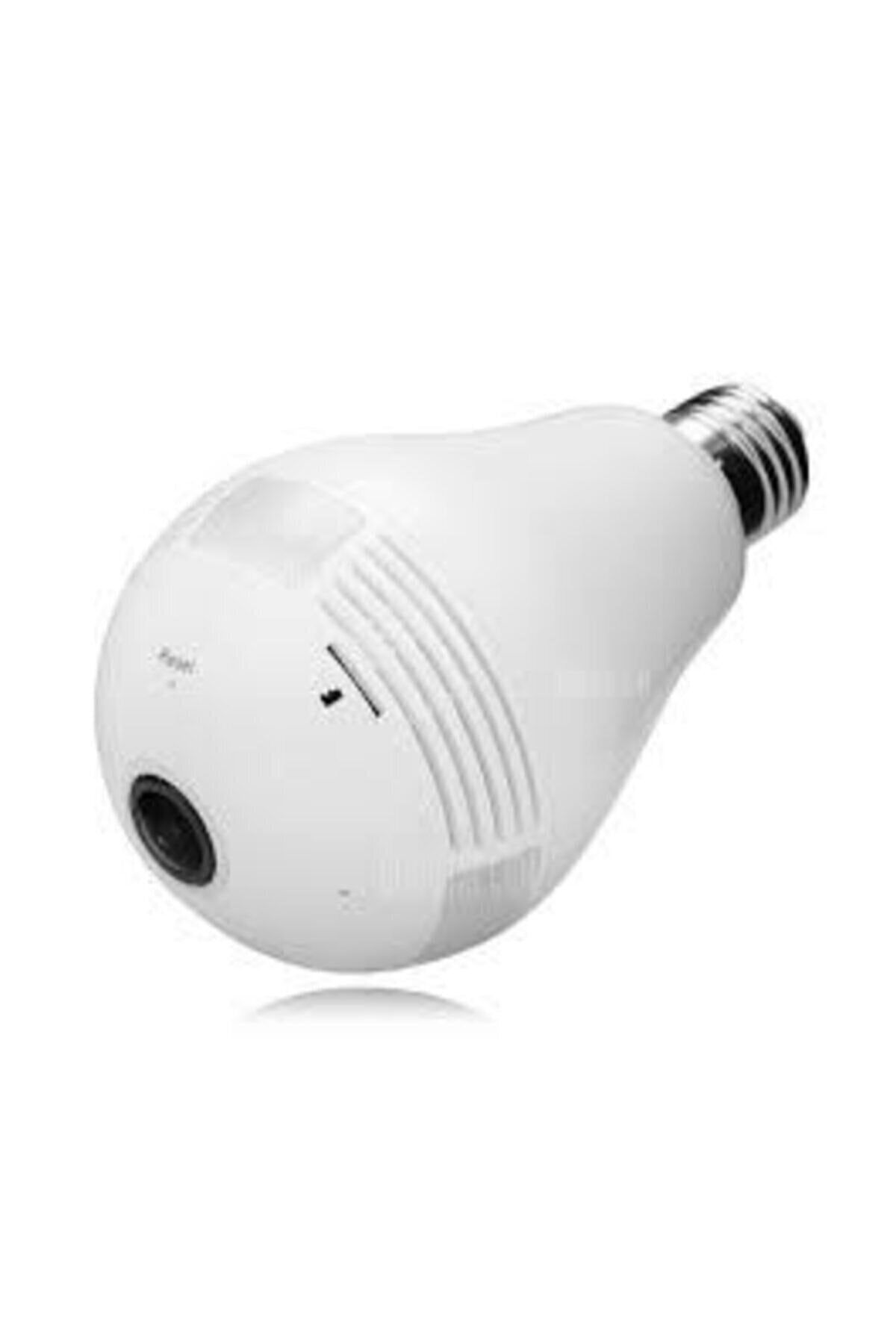 Kingboss Wifi Panoramik 360 Derece Ampul Kablosuz Kamera I28 I P Balık Gözü Bebek Izleme