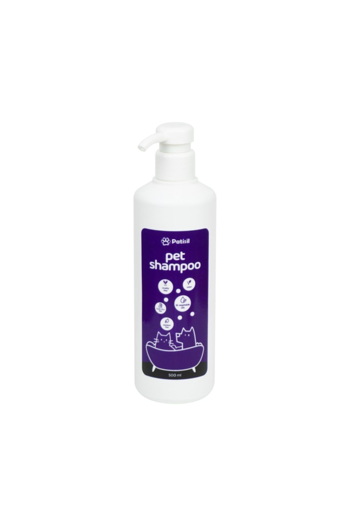 PatiSİL Organik Kedi Köpek Şampuanı 500 ml