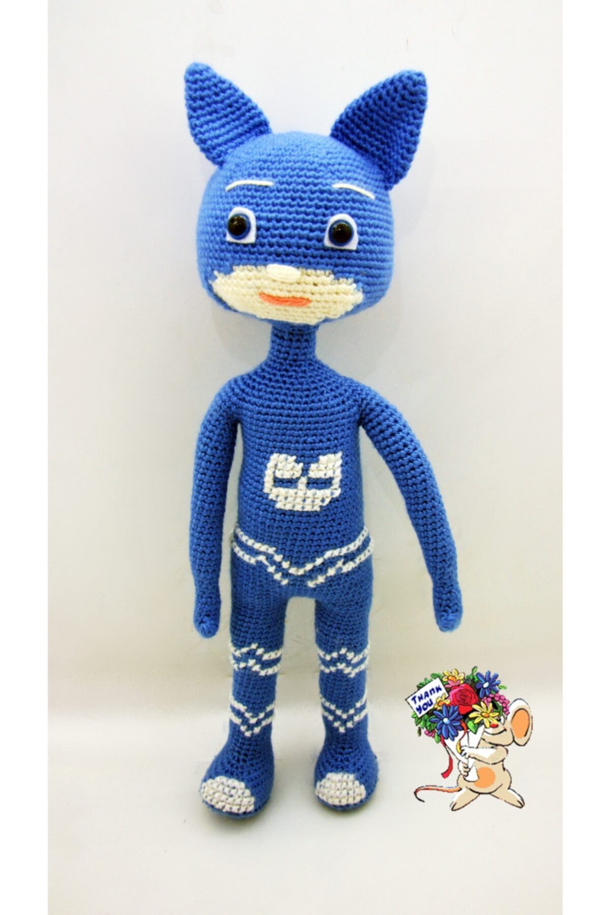 ZUHUDİ Çatman Amigurumi Organik Bebek