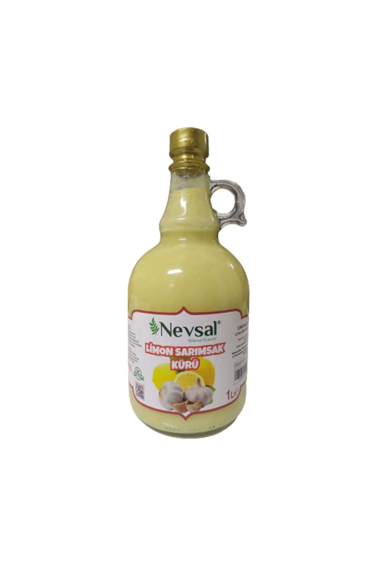 NEVSAL Limon Sarımsak Kürü Suyu 1 lt