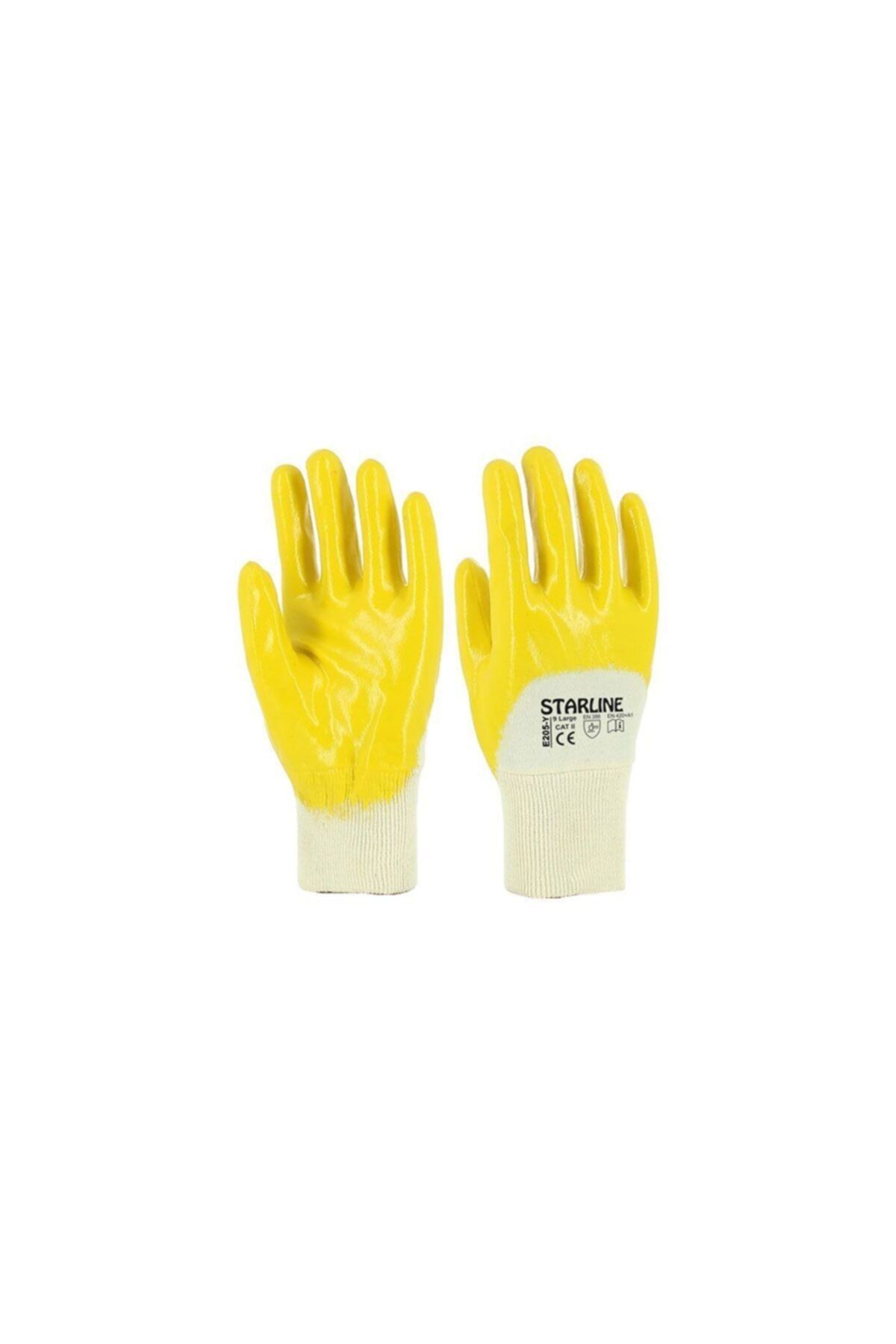 Starline E-205 Y 3/4 Kaplı Nitril Eldiven