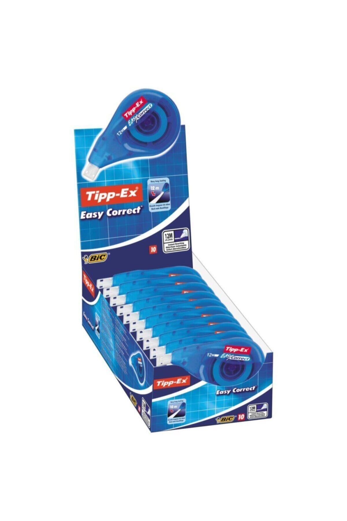 Bic Tipp-ex Easy Correct Şerit Düzeltici - Daksil 4,2 Mm X 12 Mt (10 Lu Kutu) 8290352