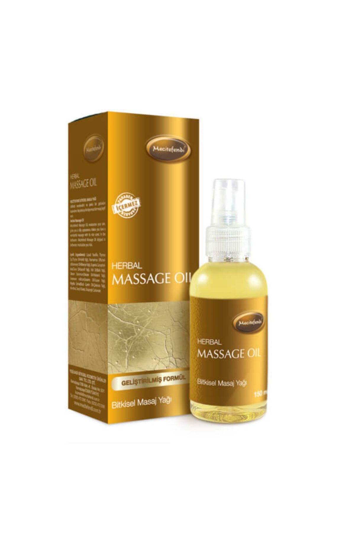 Mecitefendi Bitkisel Masaj Yağı 150 Ml