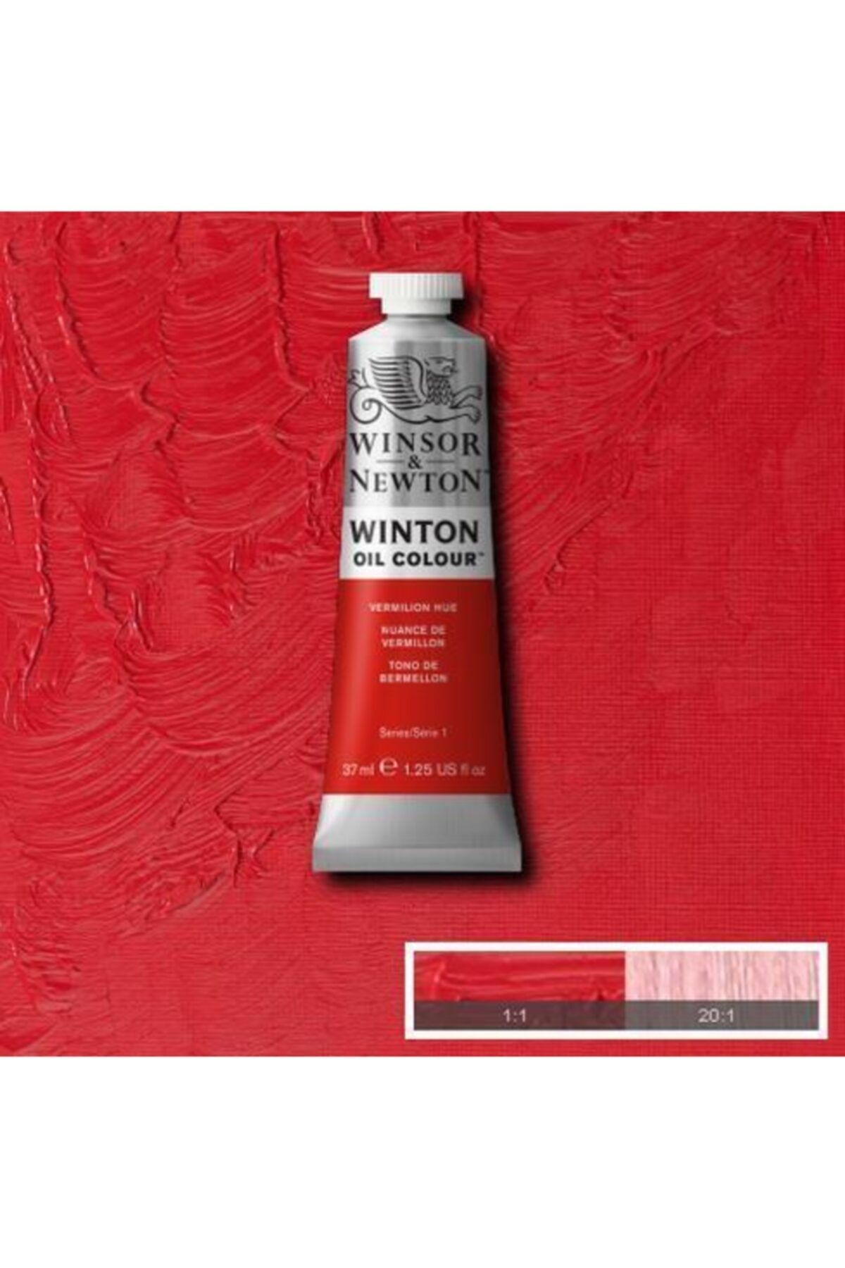 Winsor Newton Winsor&newton Winton Yağlı Boya 37ml Vermilion Hue 682 (42)