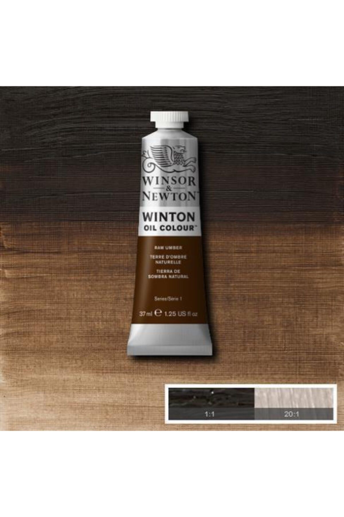 Winsor Newton Winton Yağlı Boya 37ml - Raw Umber 554