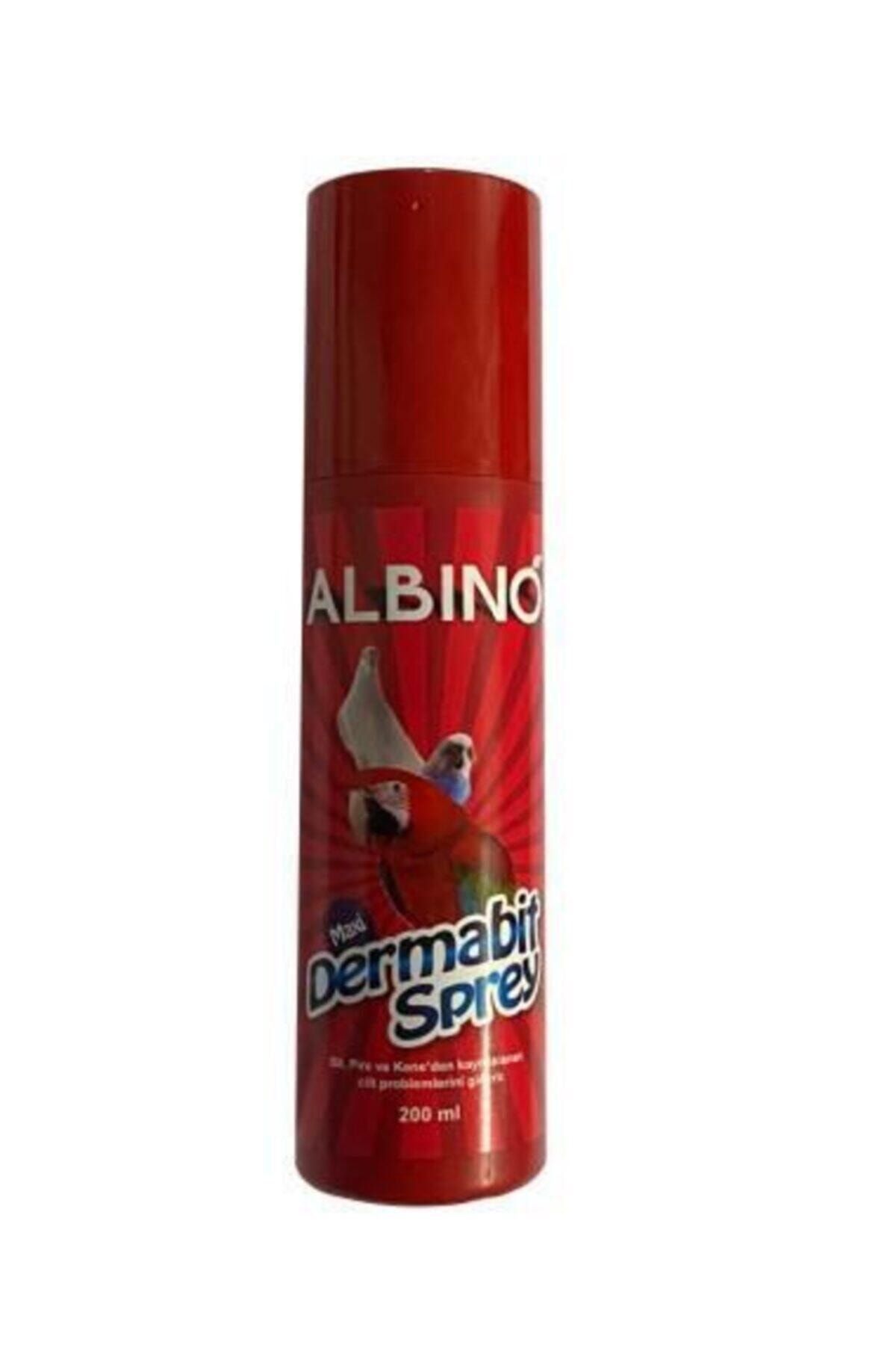 Albino Dermabit Kafes Kuşları Için Bit Ve Pire Spreyi Artık 200 Ml