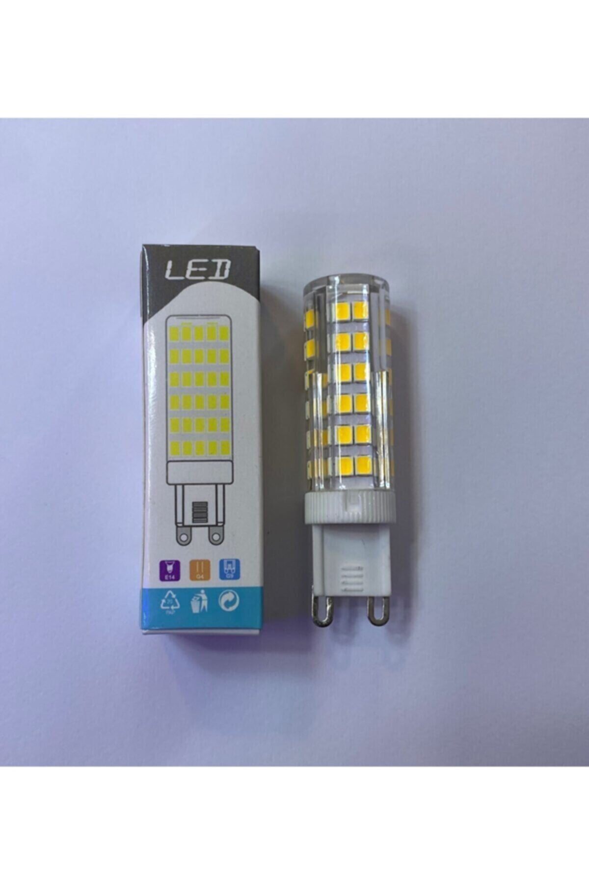 OKYANUSAYD 7 Watt Ledli G-9 Duy Kapsül Ampul 220 Volt Gün Işığı
