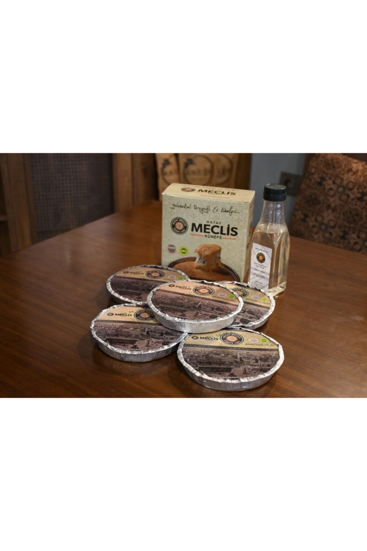 Meclis Künefe 5 Kişilik Tepside Meclis Ev Künefesi