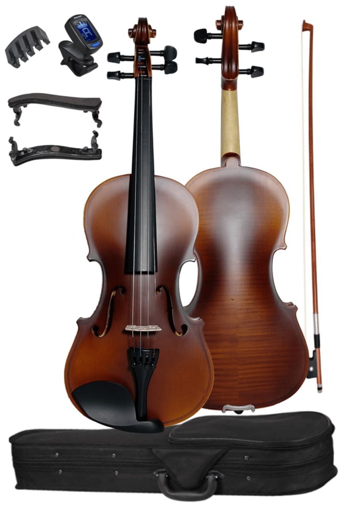 Midex LMA644 TYS Profesyonel Keman 4/4  (Yastık Tuner Susturucu Çanta Yay Reçine)