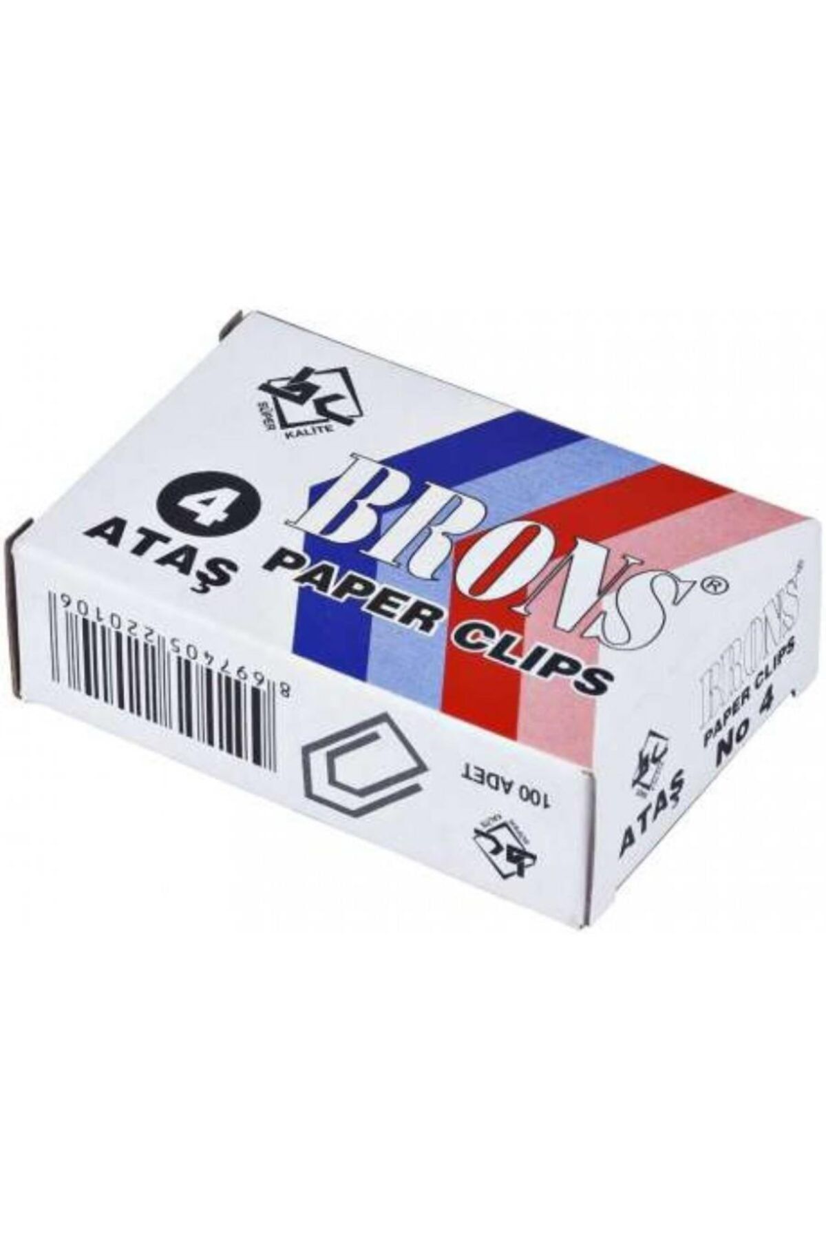 Brons Ataş No:4 100 Adet 10 Lu