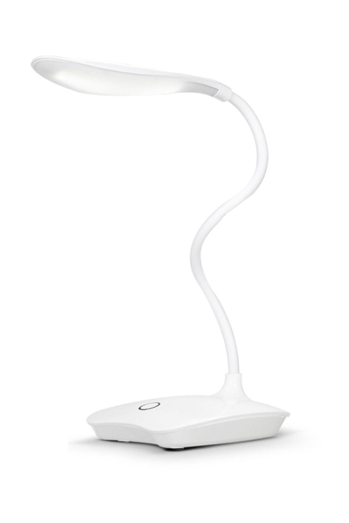 Microcase Masaüstü Usb Dokunmatik Masa Lambası Aydınlatma Led - Beyaz Model No : T12