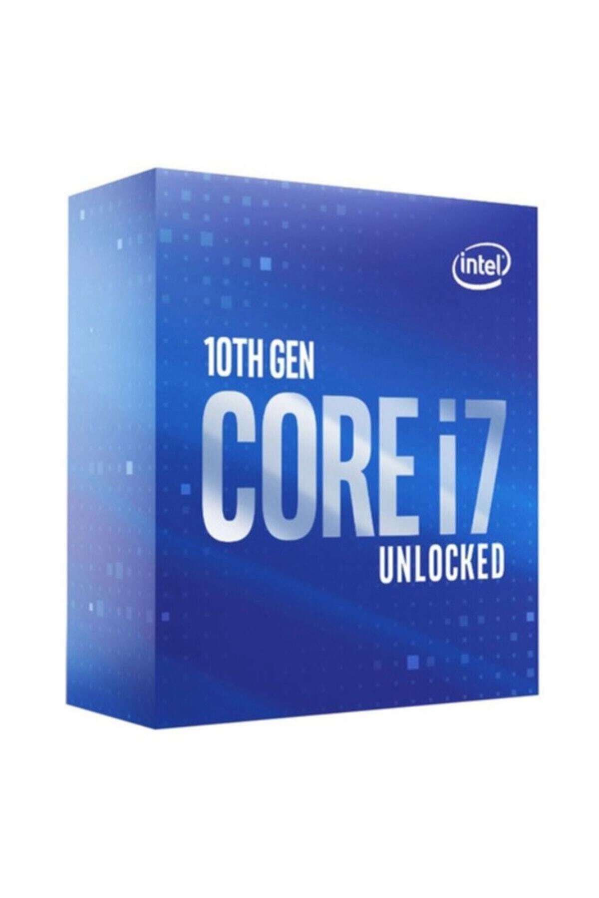 Intel I7-10700kf 3,8 Ghz 5,10ghz Vga'sız Fansız 8 Core 16mb 1200p Box