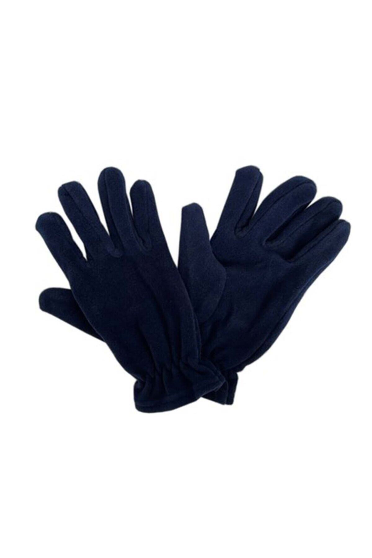 BURİŞ Kadın Polar Eldiven Lacivert (standart Beden)