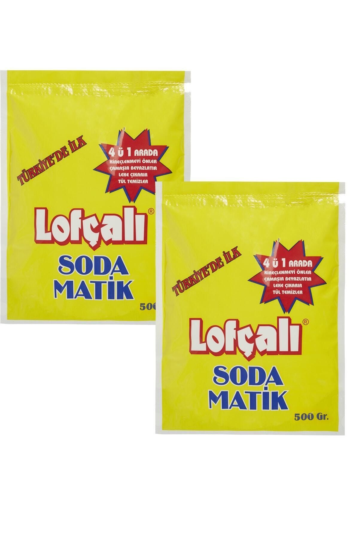 Lofçalı Çamaşır Soda Matik Kireç Önleyici & Beyazlatıcı 500 GR x 2