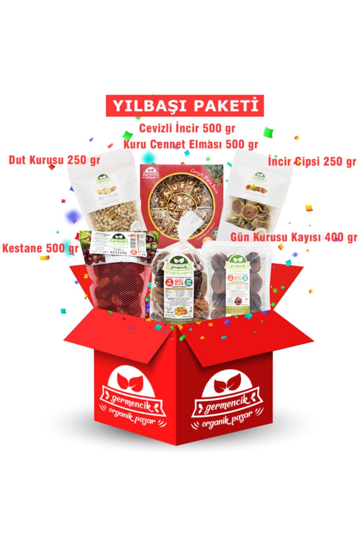 Germencik Organik Yılbaşı Paketi - Doğal Gıda Paketi