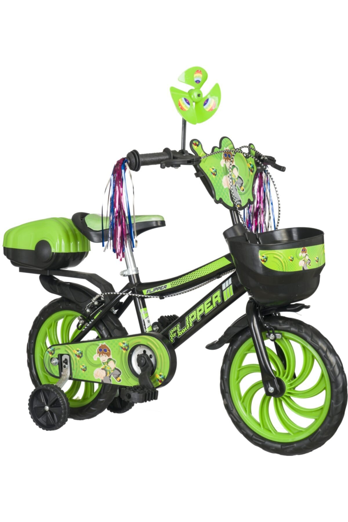Flipper 15 Jant Yeşil Erkek Çocuk Bisikleti
