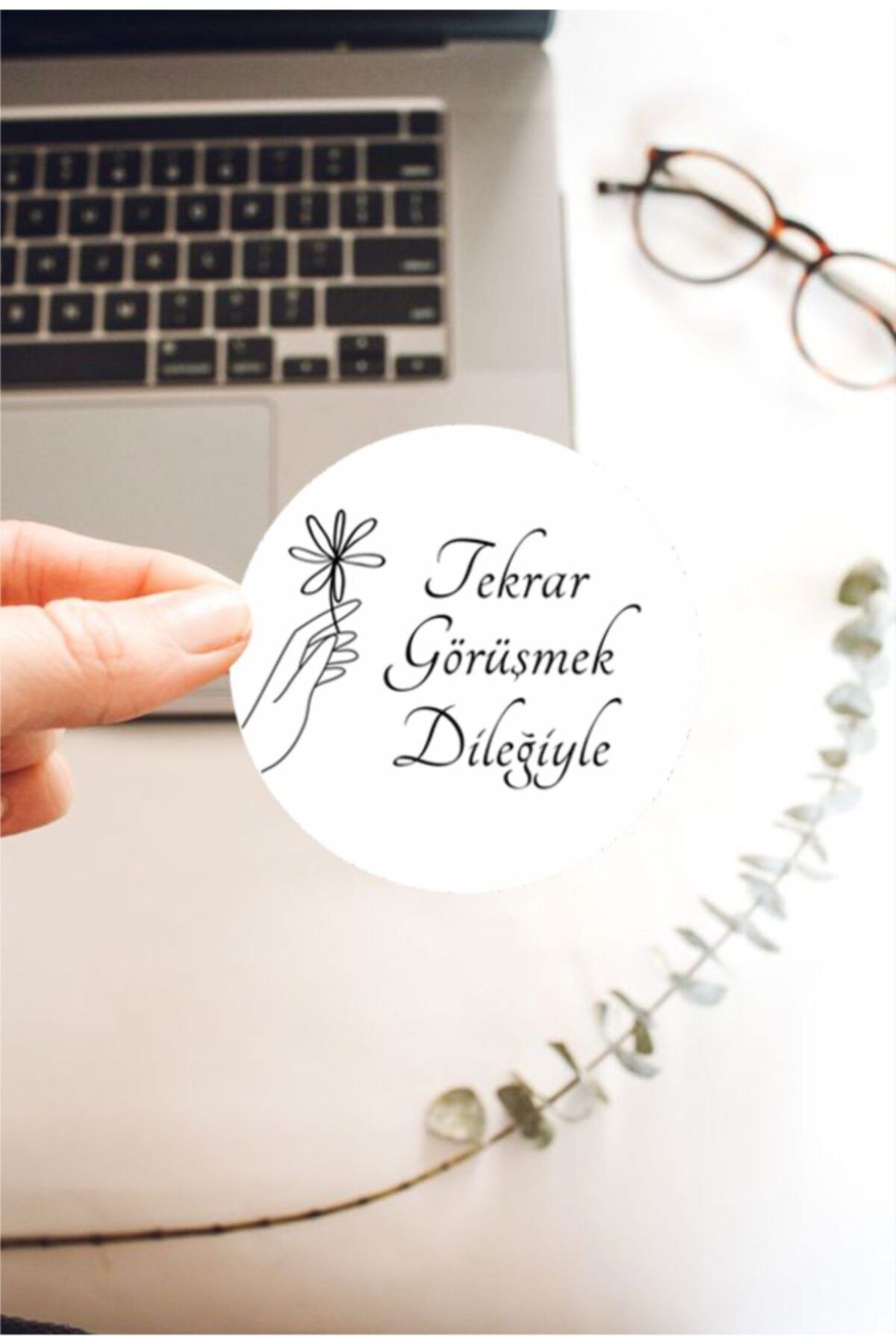 Spacepiks Tekrar Görüşmek Dileğiyle Sticker 115 Adet 4 Cm Çapında